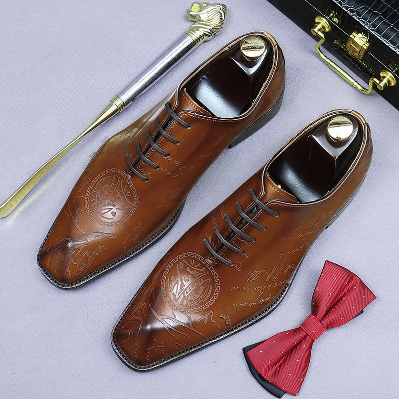 Men's Big Promotion Full Oxford Cow Lining Leather Shoes