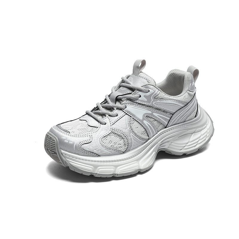 Women's Thick Bottom Breathable Mesh Portable Fashion Sneakers