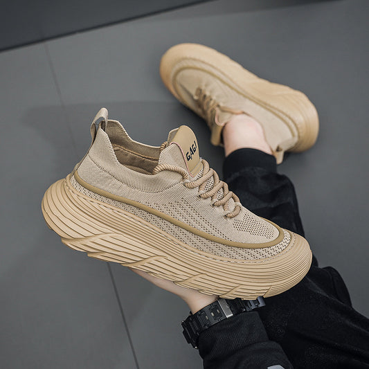 Men's Breathable Mesh Sports Soft Bottom Lightweight Sneakers