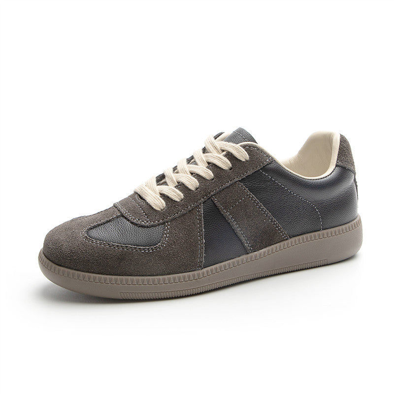 Women's Sports Versatile Autumn White Flat German Training Casual Shoes