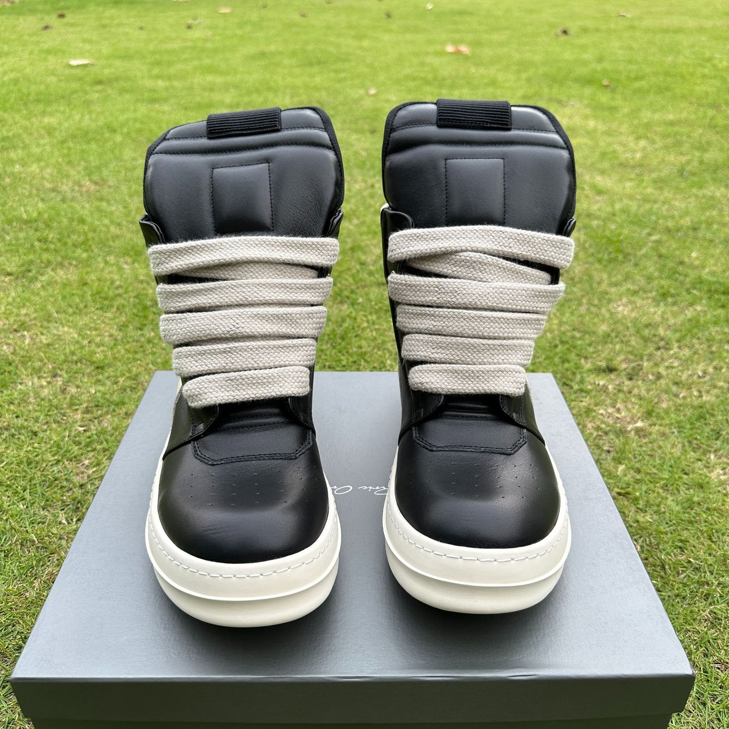 Men's Triangle Plus Size Thick Shoelaces Raise The Sneakers