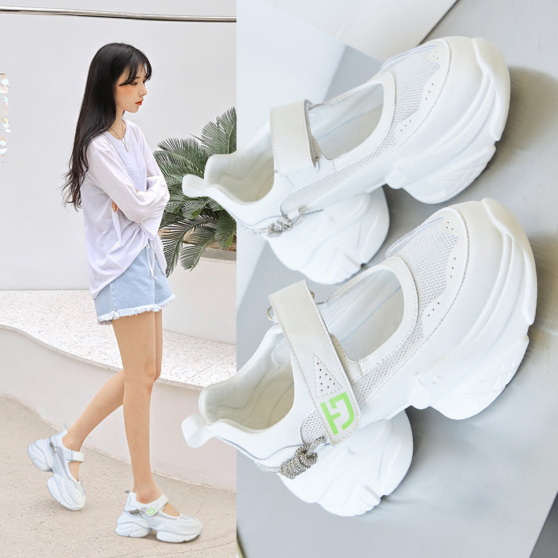 Women's Mesh Sports Summer Breathable Beach Muffin Casual Shoes