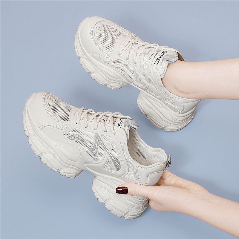 Women's Platform Dad Small Height Increasing Spring Casual Shoes