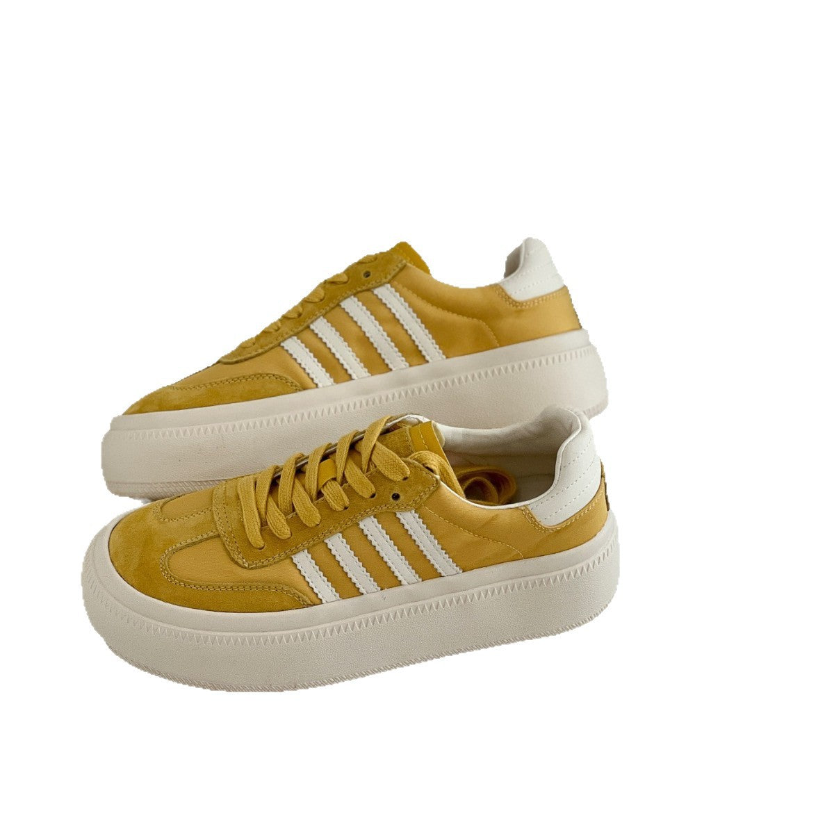 Women's Platform White Sports Board Height Increasing Breathable Women's Casual Shoes
