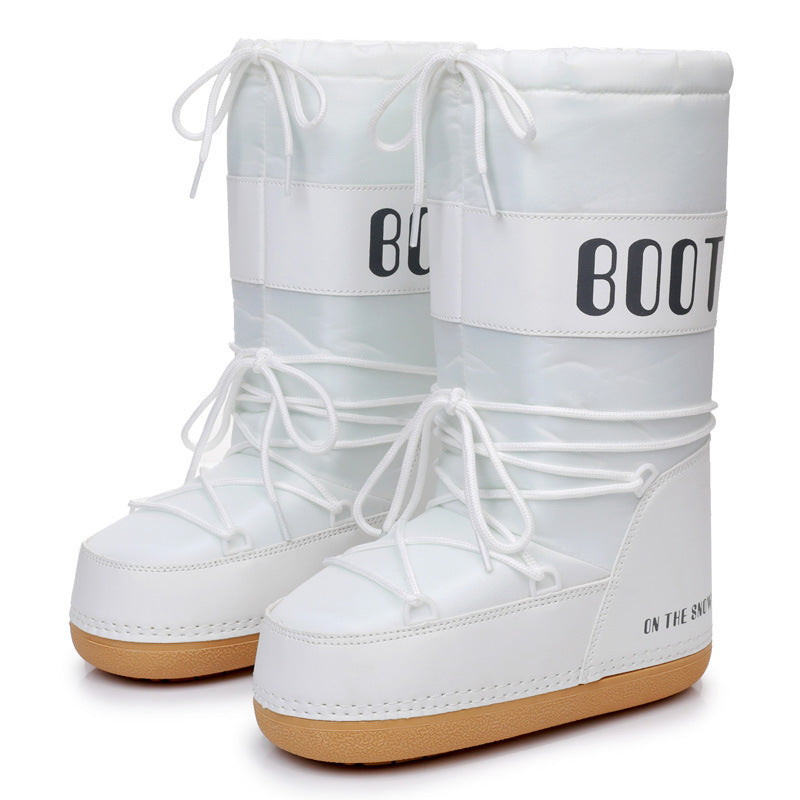 Women's Winter Ski Space Fashion Round Toe Boots
