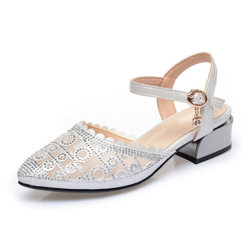 Women's Spring Single Low Perforated Breathable Mesh Casual Shoes