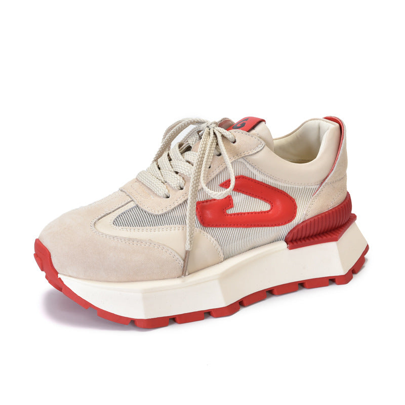 Price Breathable Sports Platform Dad Genuine Versatile Casual Shoes