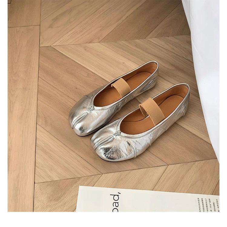 Women's Mom Trotter Spring Toe Pumps Half Women's Shoes