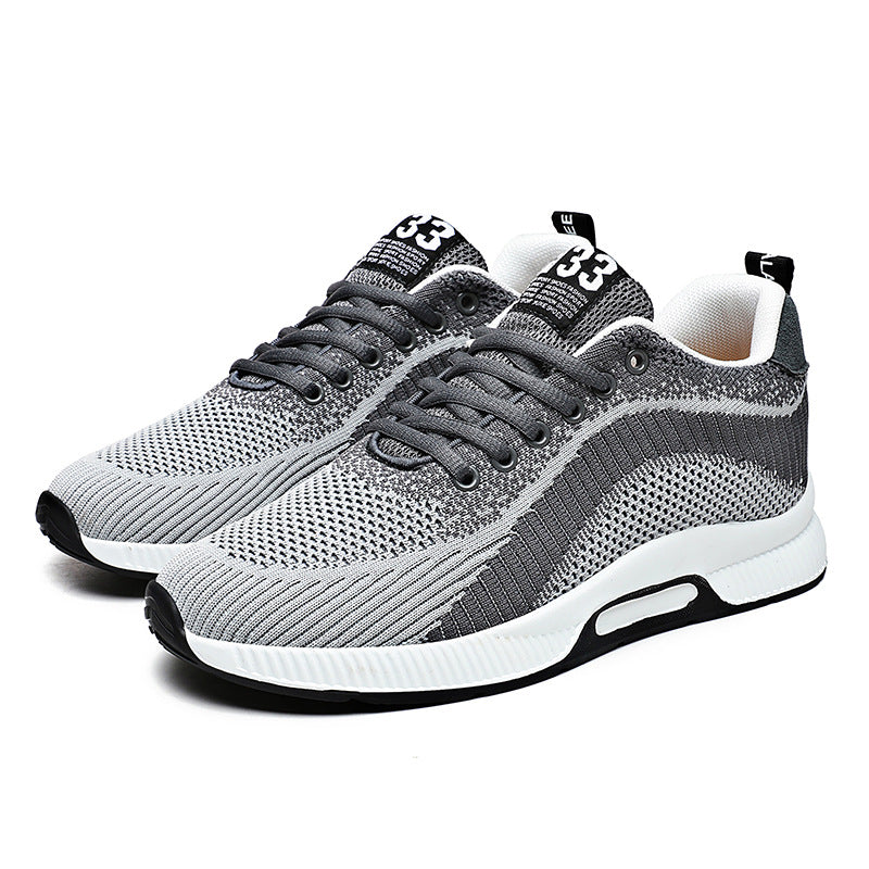 Men's Mesh Running Inner Invisible Height Increasing Sneakers