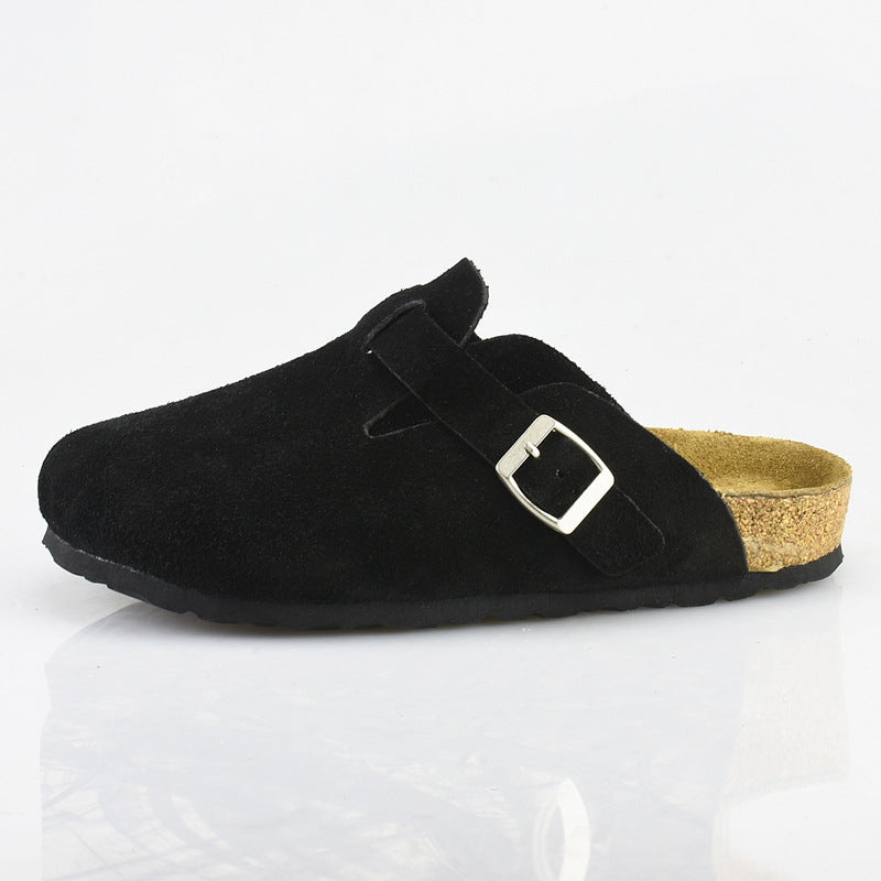 Women's Latex Cork Wide Version Summer Outer Slippers