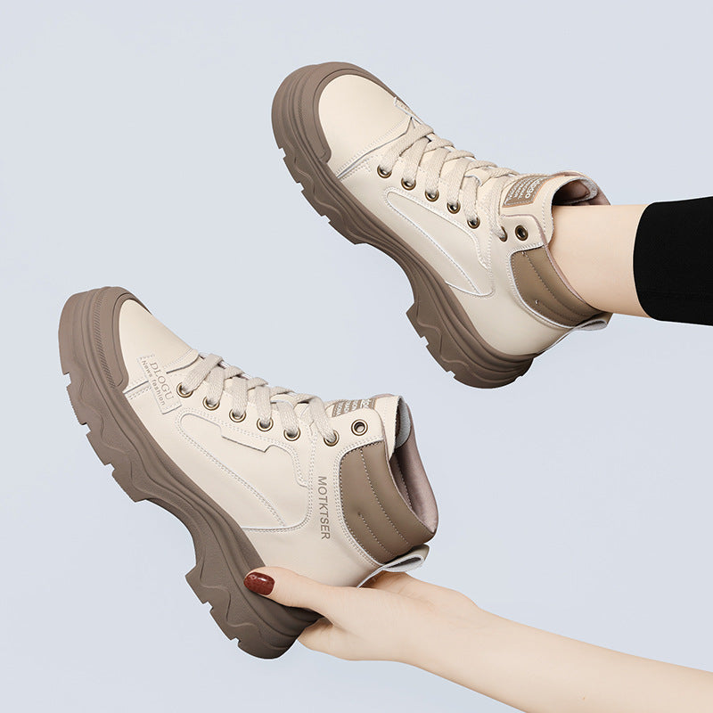 Women's Soft Martin Short Fleece-lined Fashion Vintage Sneakers