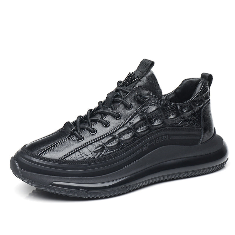 Men's Pattern Fashionable Sports Breathable Popcorn Soft Sneakers
