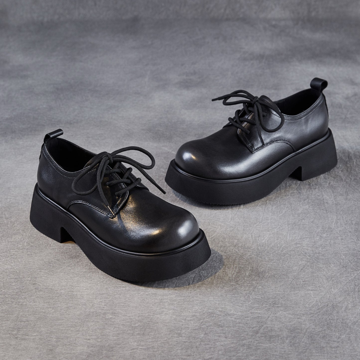 Women's Authentic British Style Thick Bottom Small For Retro Women's Casual Shoes