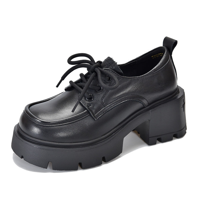 Women's & Men's Activity Price Platform Genuine Cattlehide Surface Men's Shoes