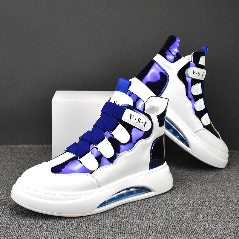 Breathable Trendy Korean Board Sports White Casual Shoes