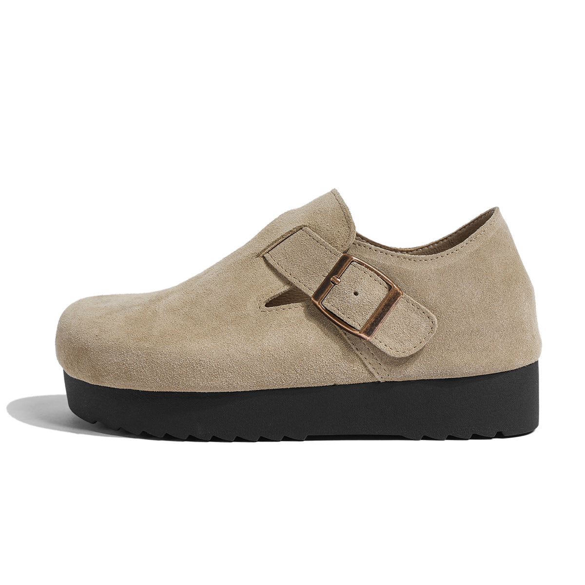 Women's & Men's Platform Height Increasing Insole Short Vintage Men's Shoes
