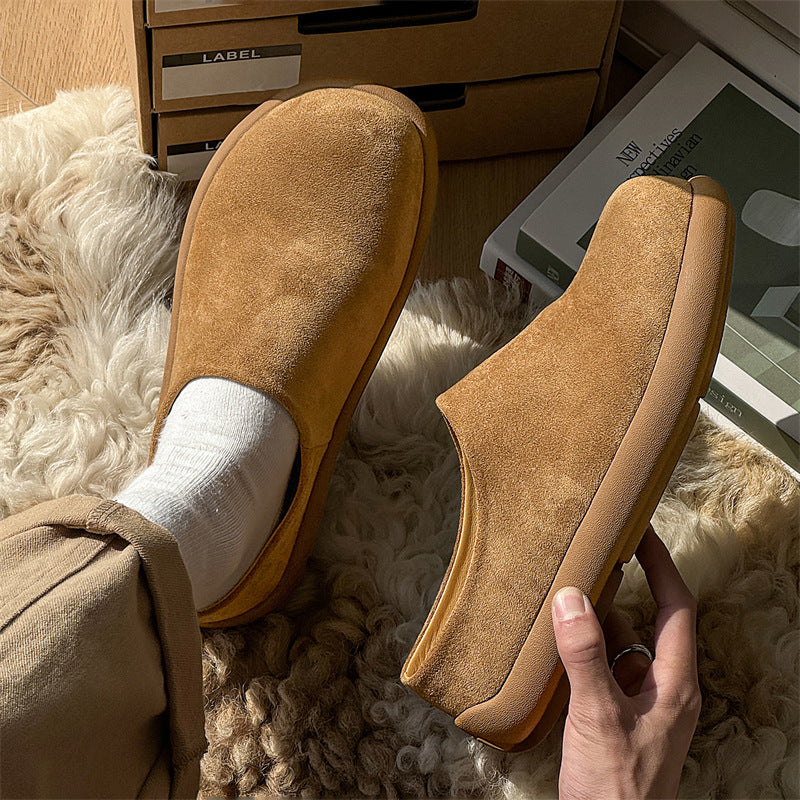 Women's & Men's Spring Small Potatoes Slip-on Muller Snow Boots