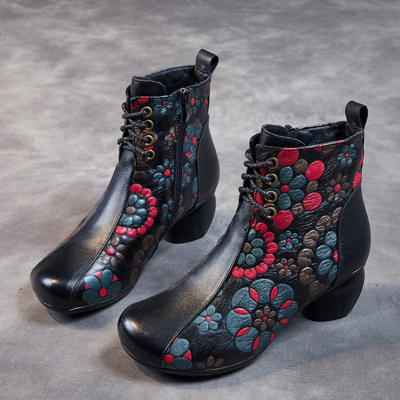 Women's Style Mother Veet Warm Cotton Female Boots