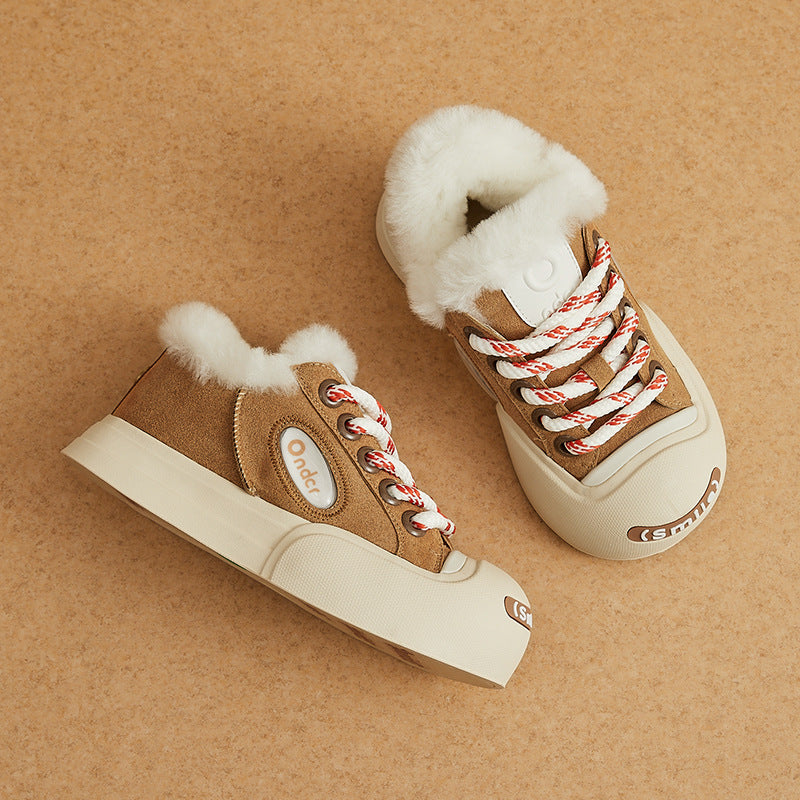 Women's Toe Ugly Winter Versatile Jack Purcell Sneakers