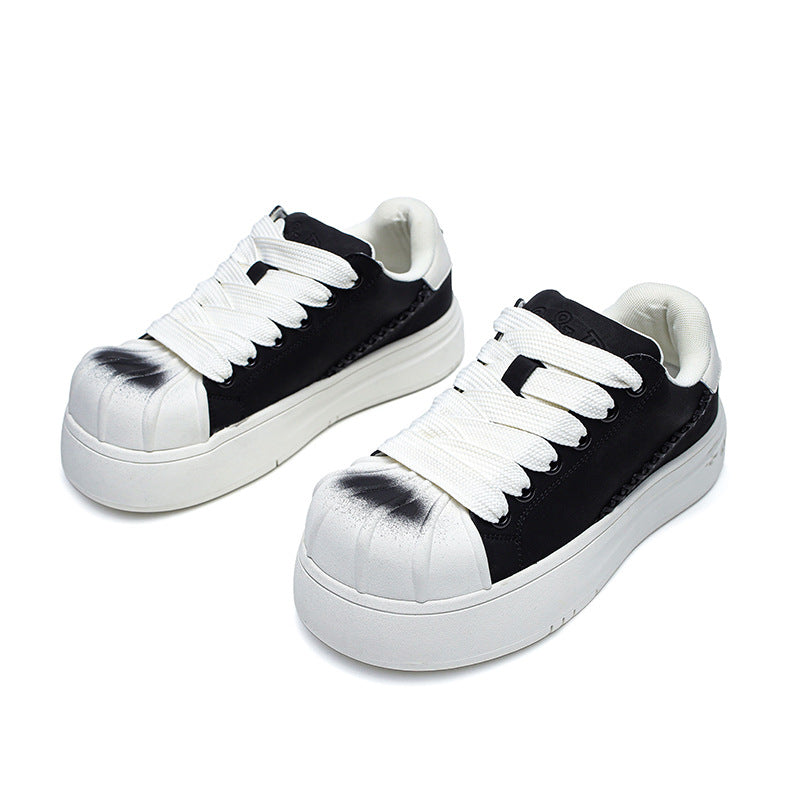 Women's & Men's Shell Toe Low-cut Fashion Board Soft Casual Shoes