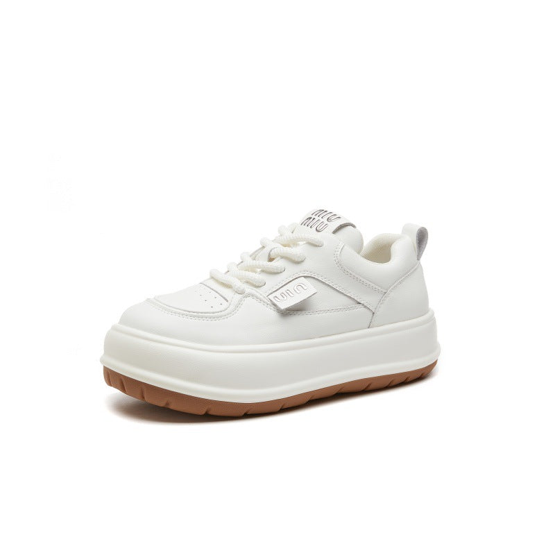 Women's Platform White Summer Bread Breathable Casual Shoes