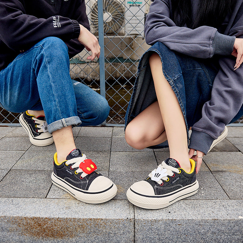 Women's Ugly Cute Big Head Spring Mickey Sneakers