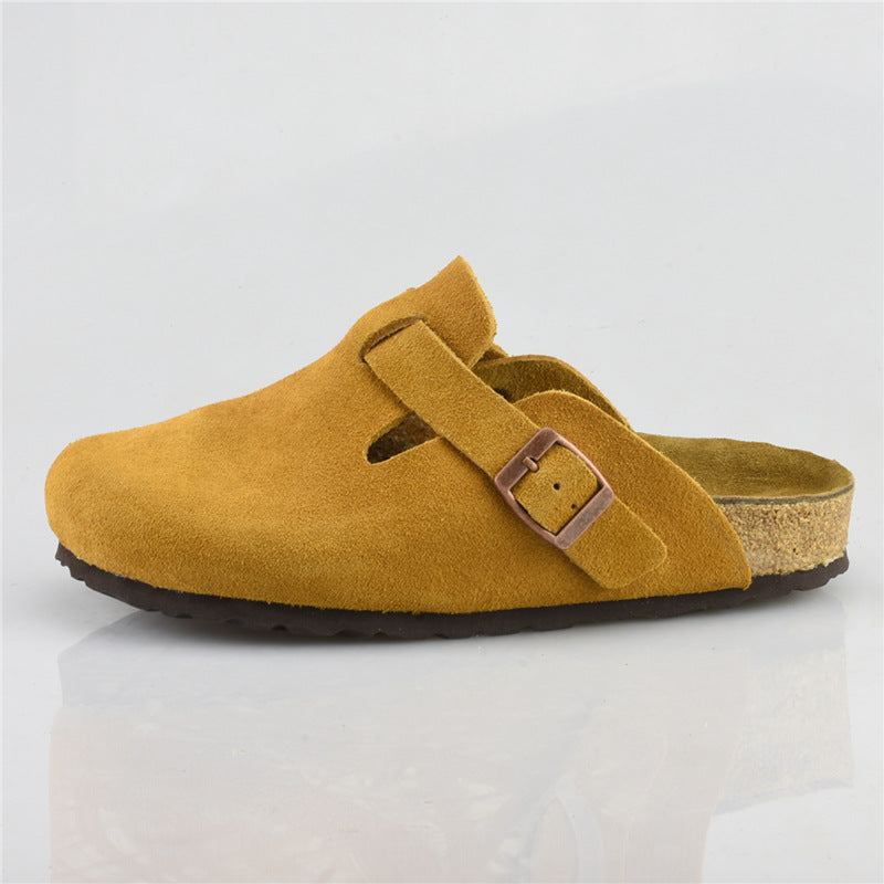 Women's Latex Cork Wide Version Summer Outer Slippers