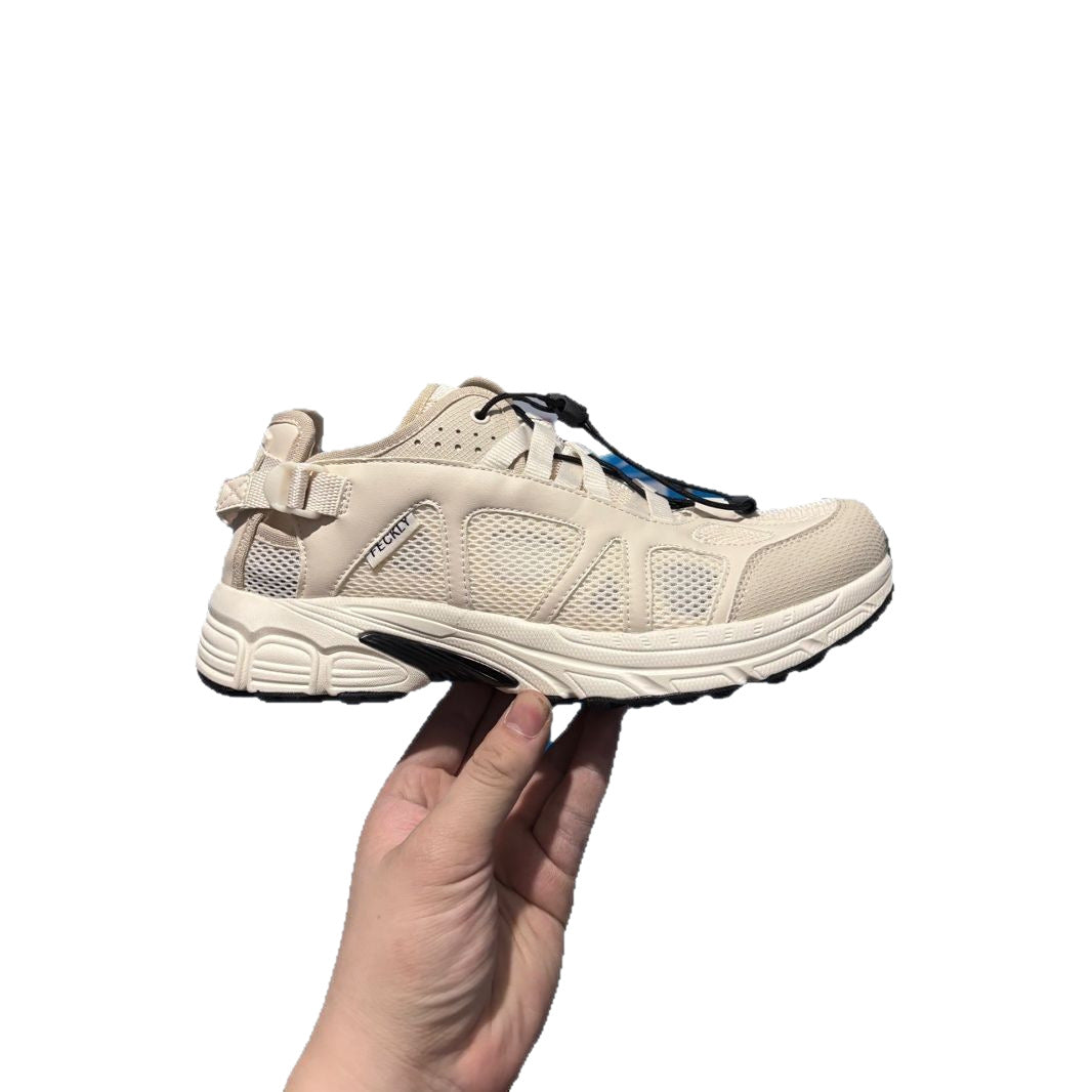 Men's Summer Breathable Outdoor Hiking Upstream Shock Absorption Men's Board Shoes
