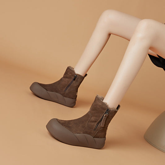 Women's Thick Winter Warm Short Minus Northeast Snow Boots