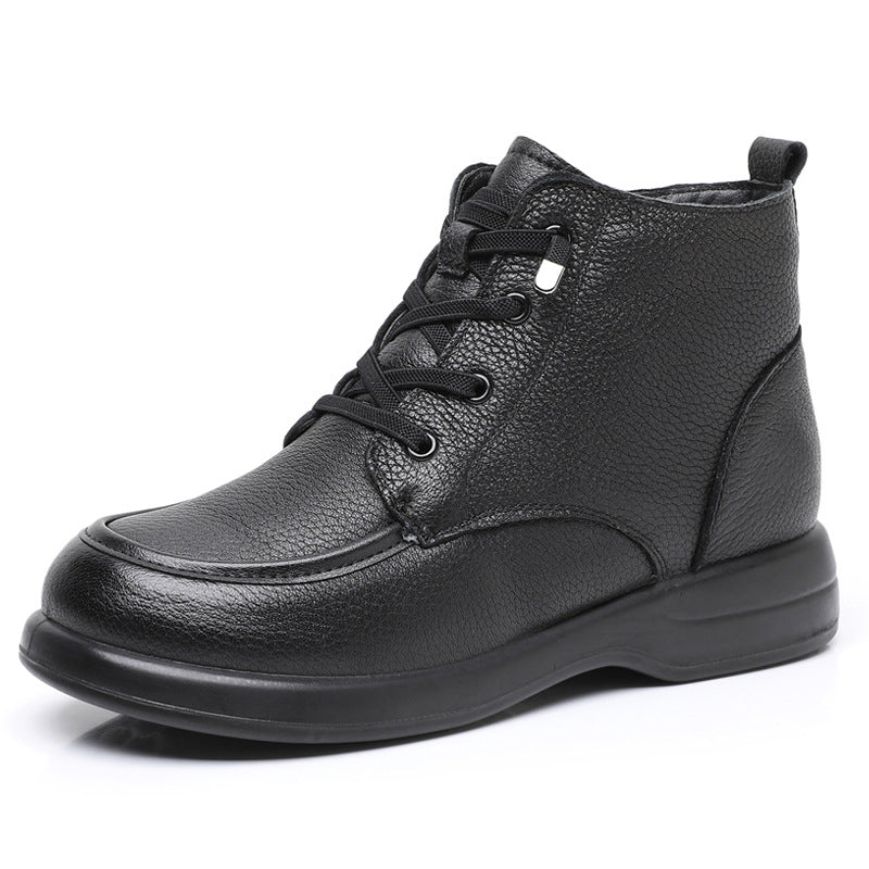 Women's Winter Wool Mother Cotton Flat Plus Women's Shoes