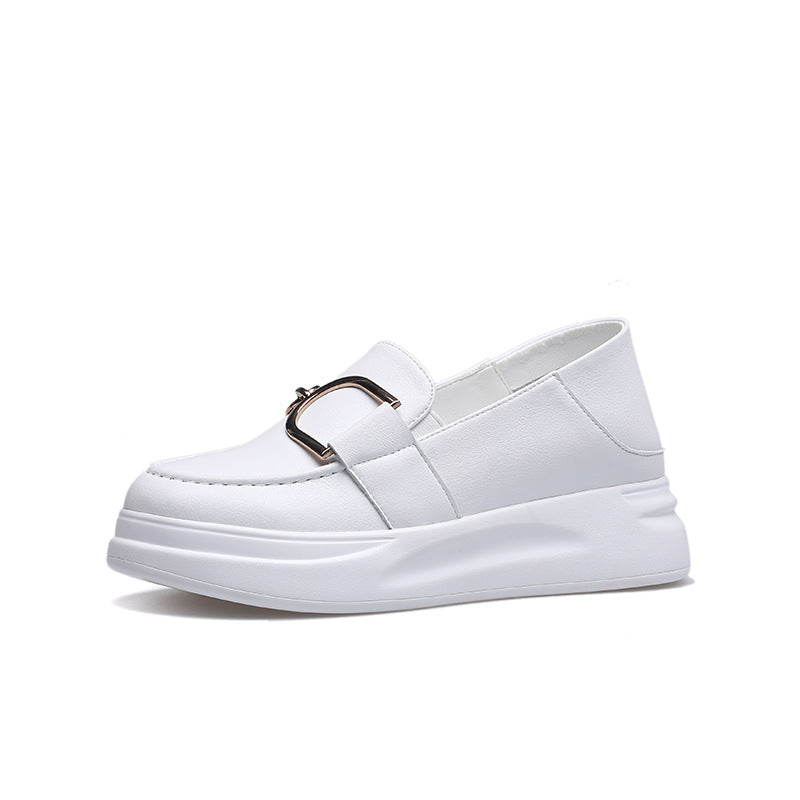 Women's Invisible With Hidden Two-way Genuine Half Breathable Slippers