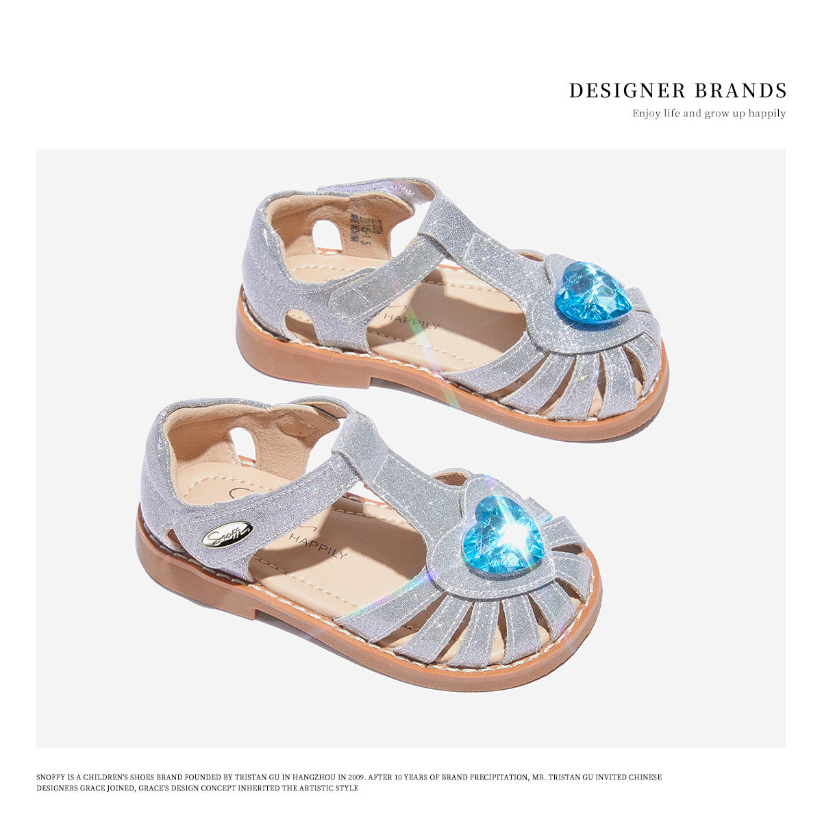 Summer Princess Soft Bottom Little Hollow Kid's Sandals