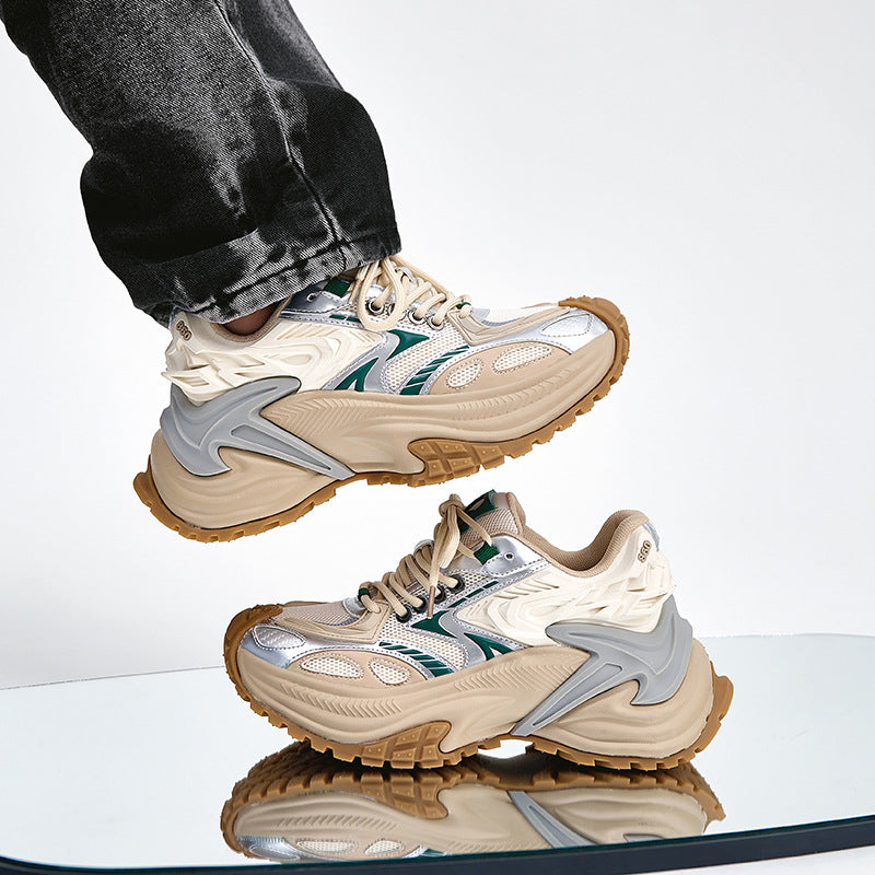 Women's Fashion Rattlesnake Dad Summer Breathable Increased Casual Shoes