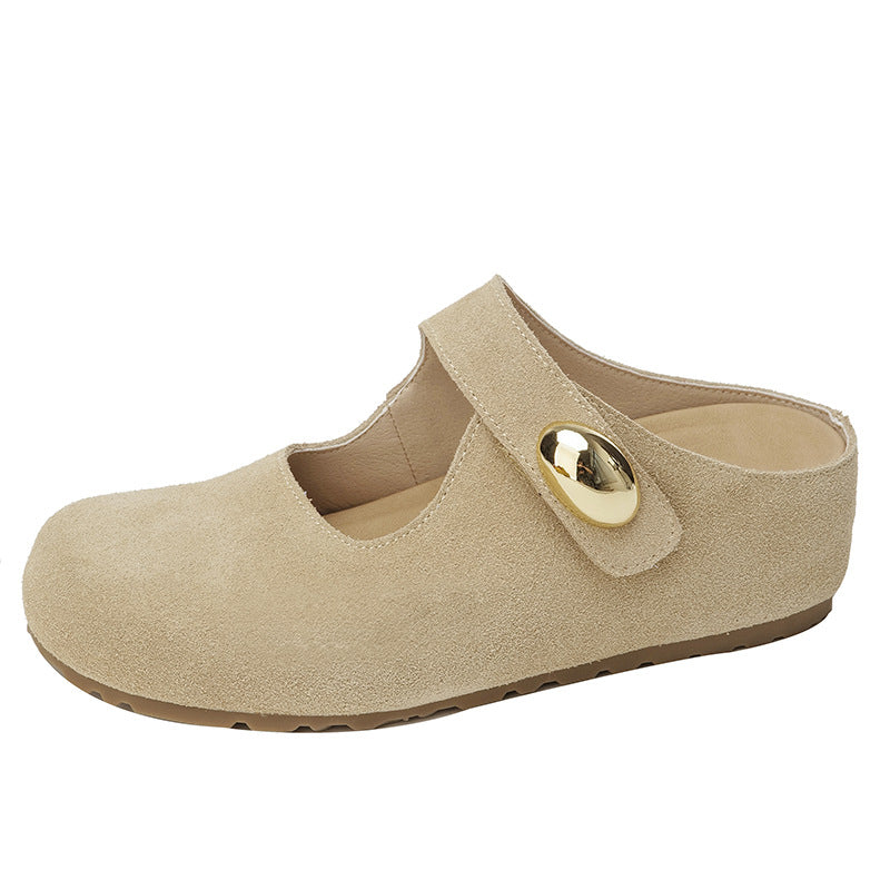 Women's Large Round Toe Soft Adorable Thick Bottom Slippers