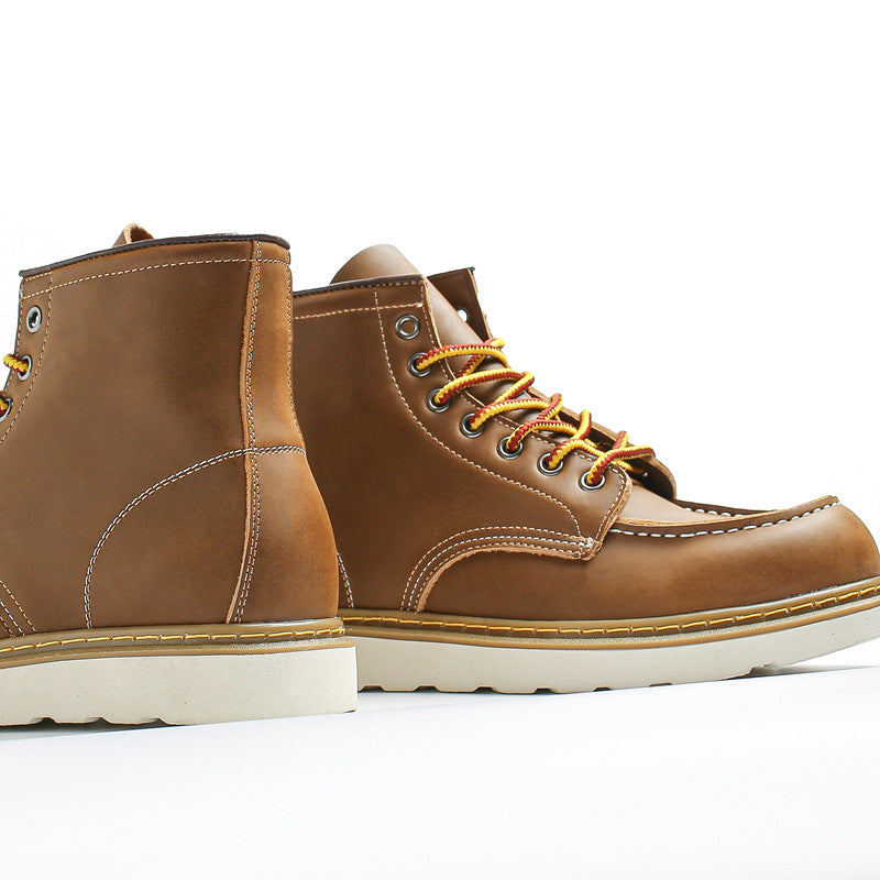 Men's Martin Retro Mark Head Worker Crazy Boots