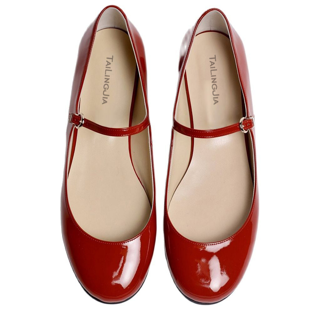 Women's Cut Round Head Cute Pumps Original Casual Shoes