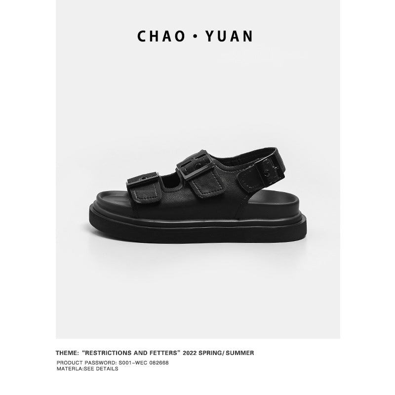 Women's Super Yuan Autumn Flat Sports Beach Sandals