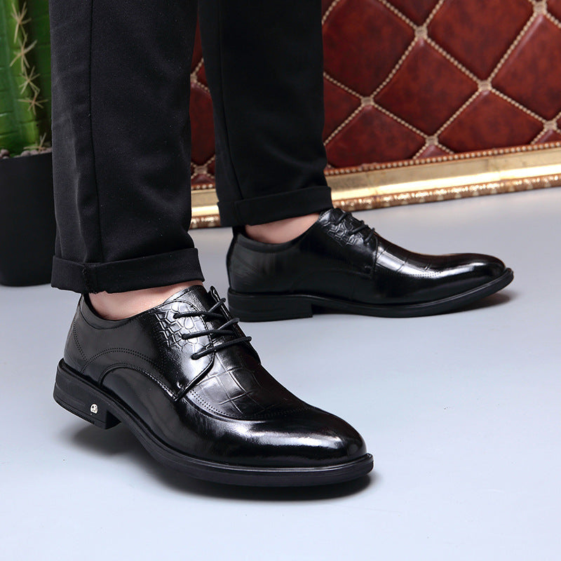 Men's Presale Top Layer Cowhide Business Formal Leather Shoes