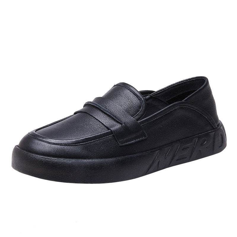 Women's Pumps Round Toe Tendon Bottom One Casual Shoes