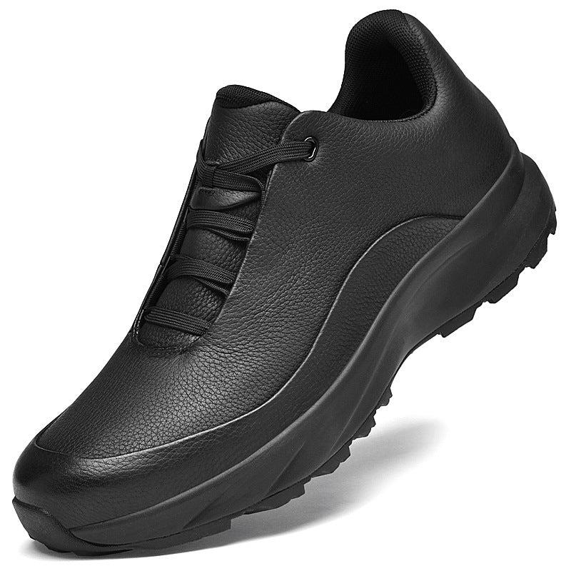 Men's Bird Genuine Low Top Layer Cowhide Surface Men's Sports Shoes