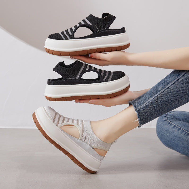 Women's Outer Wear Summer Hollow Mesh Breathable Sandals