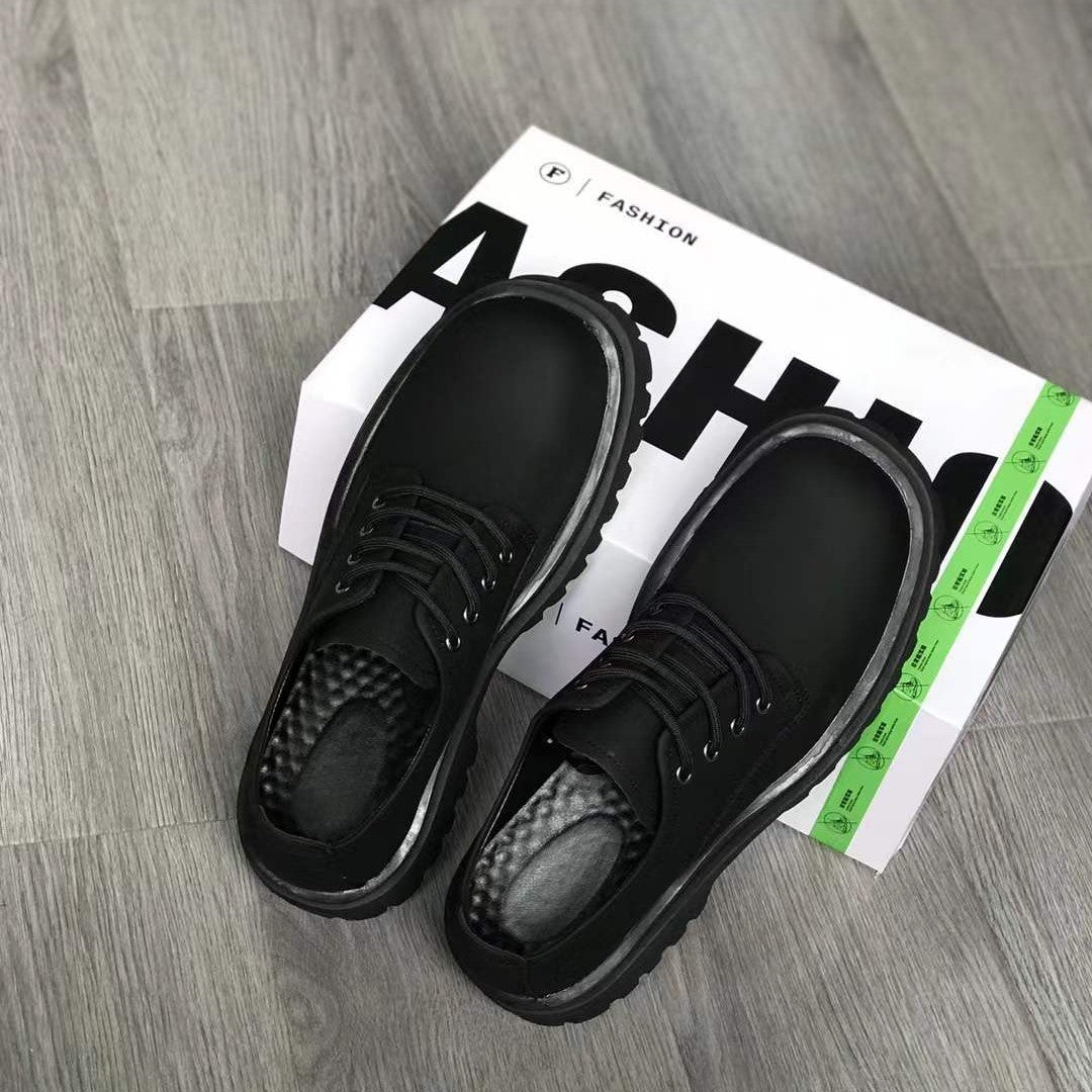 Men's Black Chef Big Head Martin Men's Shoes
