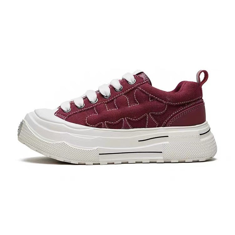 Women's & Men's Ensemble Series Platform Retro Trendy Board Sneakers