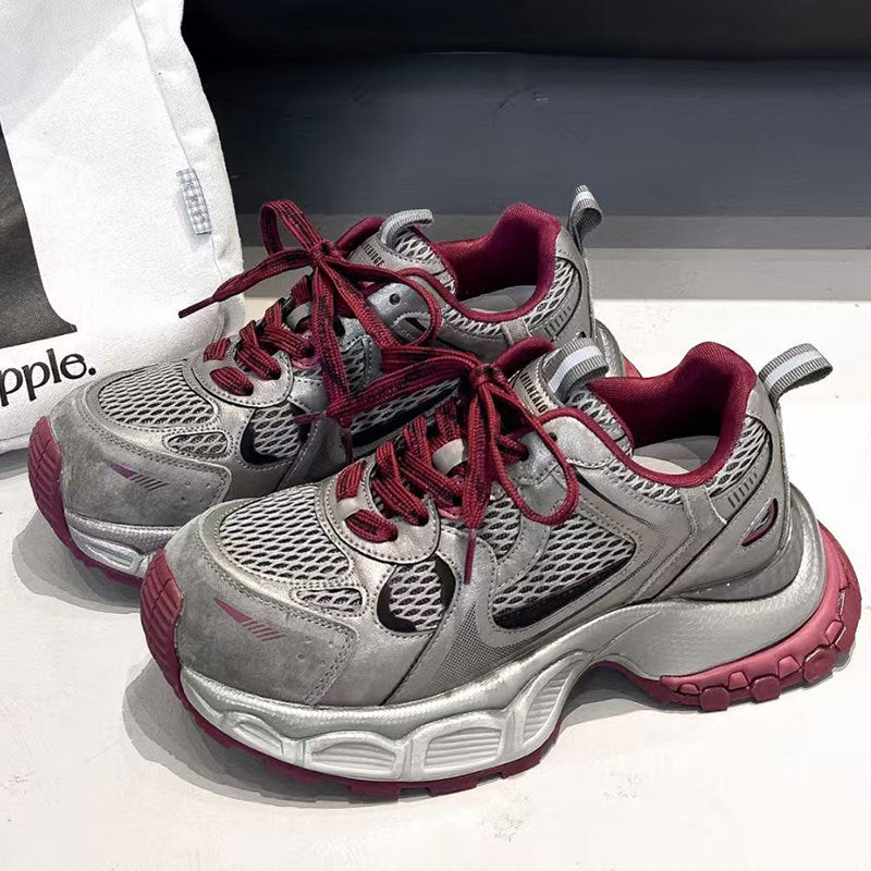 Little Monster Dad Platform Fashionable Running Sneakers