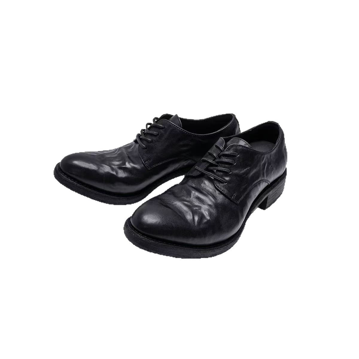 Men's Warped Head Derby Fashion Fashionmonger Comfortable Commuter Handmade Oxford Good Men's Casual Leather Shoes