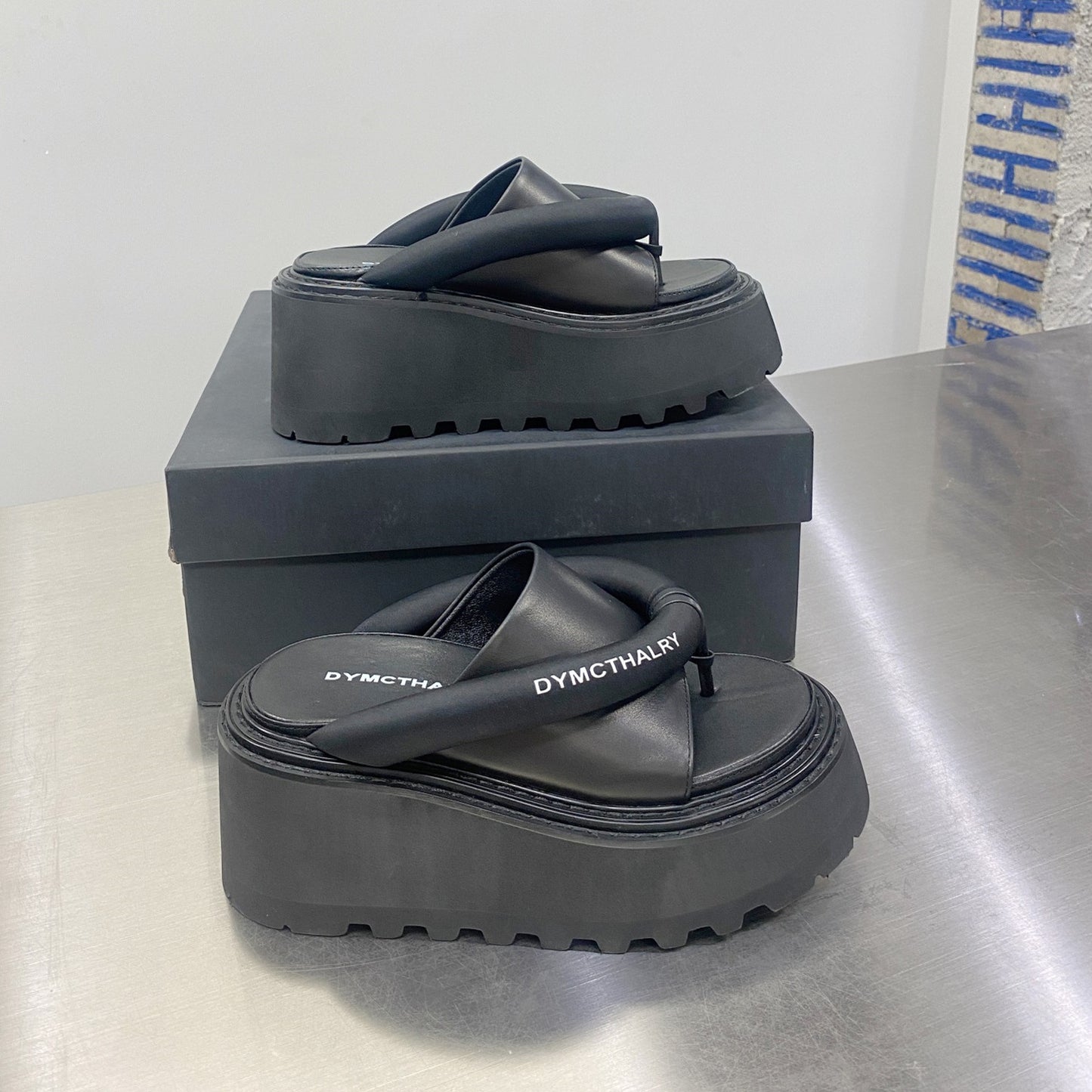 Women's Bottom Flip-flops Outer Wear High-grade Summer Slippers
