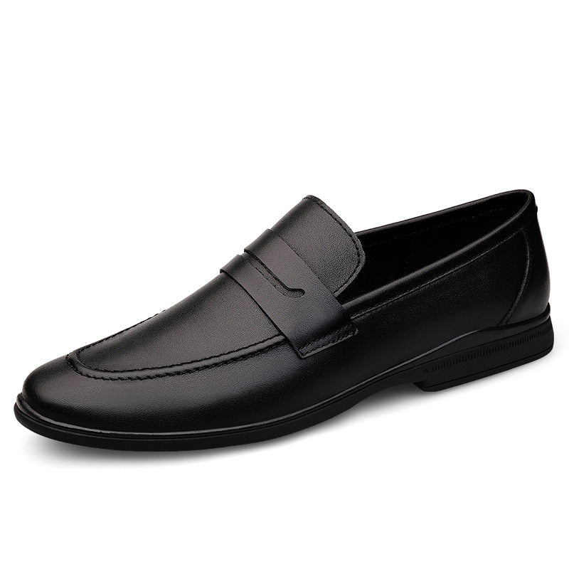 Men's Layer Plus Size Breathable Business Formal Leather Shoes