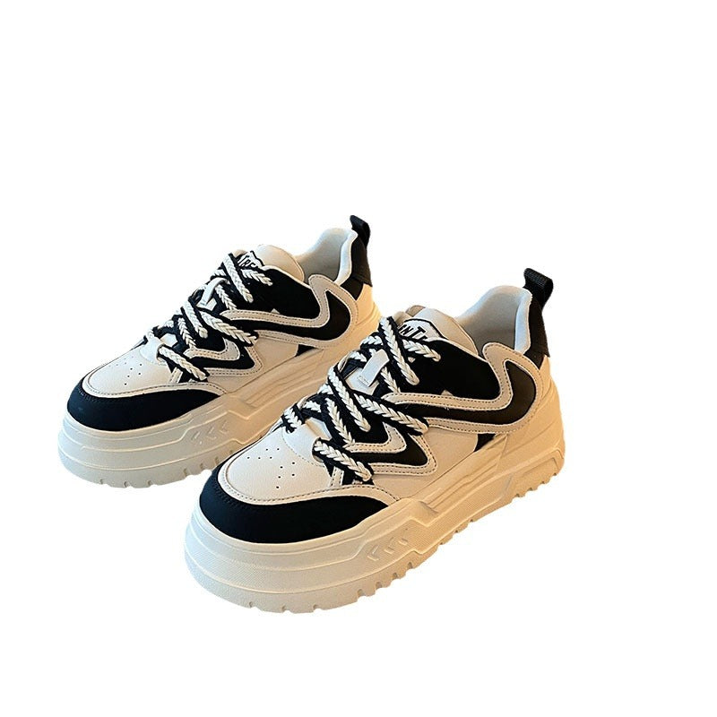 Women's Bottom Height Increasing Small Sports Skate Casual Shoes
