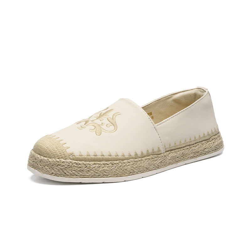 Women's Fashion Chinese Embroidery Fisherman Pumps Autumn Casual Shoes