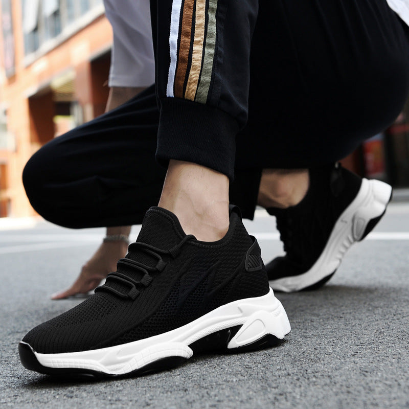Men's Mesh Daddy Invisible Height Increasing Insole Sneakers